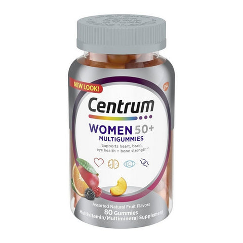 Centrum, Women 50+ Multigummies, 80 Count