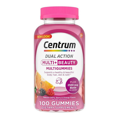 Centrum, Multi Plus Beauty Gummies, 100 Count