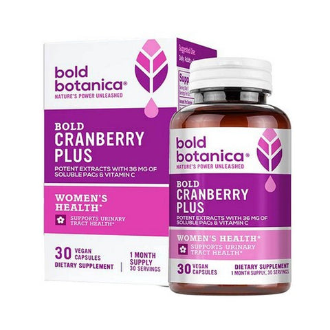 Bold Botanica, Bold Cranberry Plus, 30 Caps