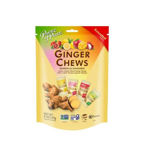 Prince Of Peace, Ginger Chews Assorted, 8 Oz