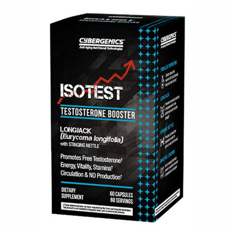 Cybergenics, IsoTest Testosterone Booster, 60 Capsules