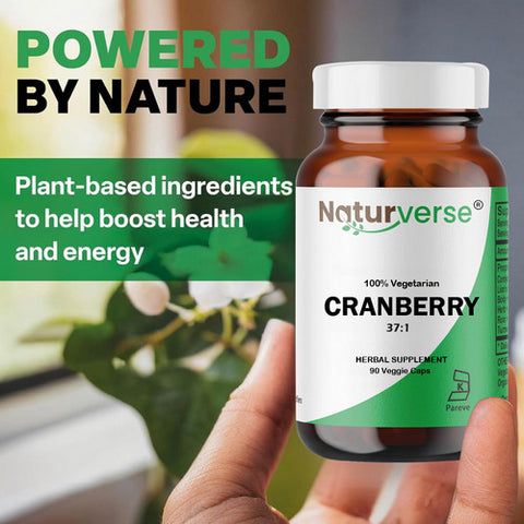 Naturverse, Cranberry Powder Capsules, 90 VegCaps
