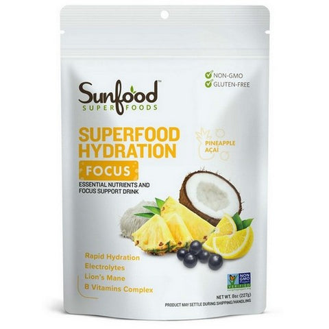 Sunfood Superfoods, Hydration Focus Power, 8 Oz