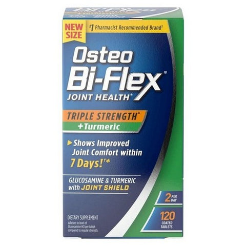 Osteo Bi-Flex, Triple Strength Turmeric, 120 Count