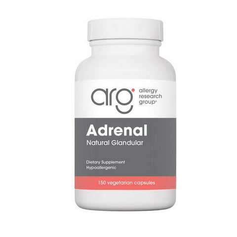 Nutricology/ Allergy Research Group, Adrenal Natural Glandular, 150 Veg Caps