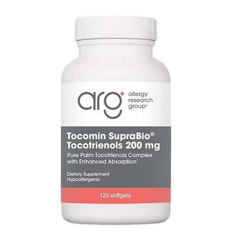 Nutricology/ Allergy Research Group, Tocomin SupraBio Tocotrienols, 200 Mg, 120 Softgels