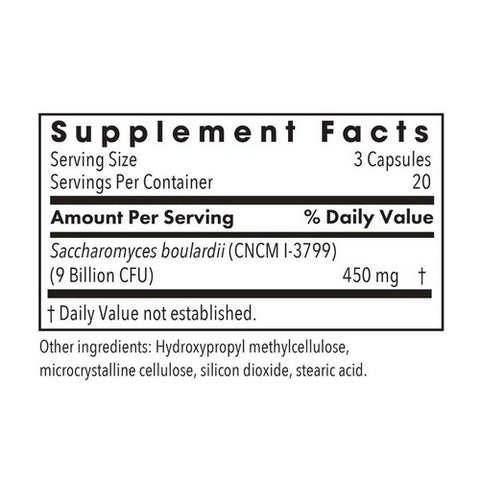 Nutricology/ Allergy Research Group, Essential Biotic Saccharomyces Boulardii, 120 Veg Caps
