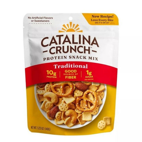 Catalina Crunch, Keto Friendly Snack Traditional Crunch Mix, 5.25 Oz