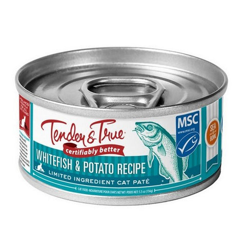 Tender And True, Whitefish And Potato Wet Cat Food, 5.5 Oz (Case Of 24)