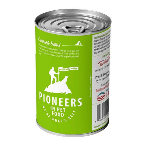 Tender And True, Organic Wet Dog Food Chicken And Liver, 12.5 Oz (Case Of 12)