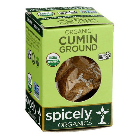 Spicely Organics, Organic Cumin Ground, 0.45 Oz (Case Of 6)