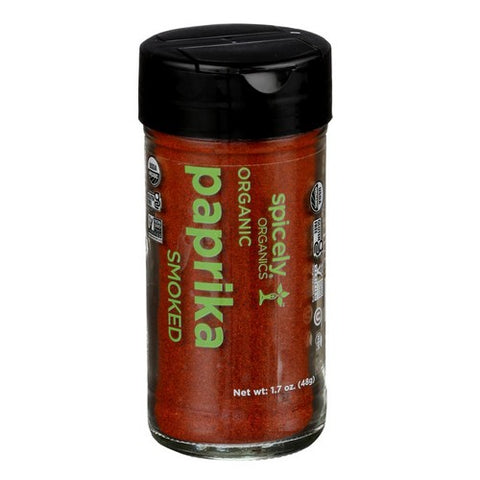 Spicely Organics, Organic Paprika Smoked, 1.7 Oz (Case Of 3)
