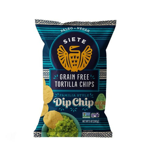 Siete, Tortilla Chips Grain Free Dip Chips, 5 Oz (Case Of 12)