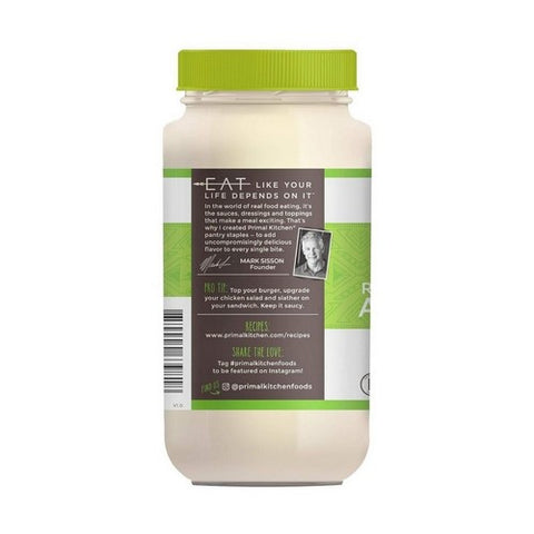Primal Kitchen, Mayonnaise Made With Avocado Oil, 24 Oz (Case Of 6)
