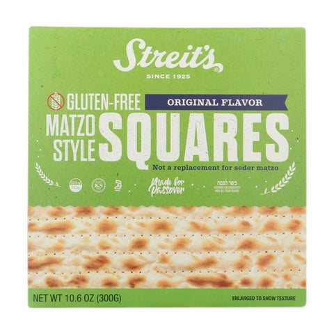 Streits, Squares Matzo Style Orginal Flavor, 10.5 Oz (Case Of 12)