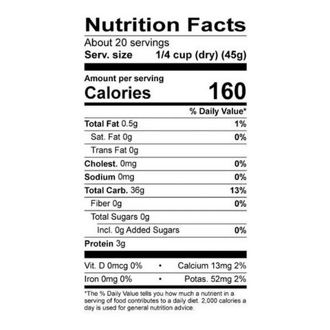 Lundberg, Organic White Basmati Rice, 4 Lbs (Case Of 6)