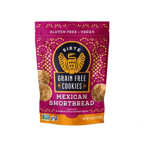 Siete, Mexican Shortbread Cookies Grain Free, 4.5 Oz (Case Of 10)