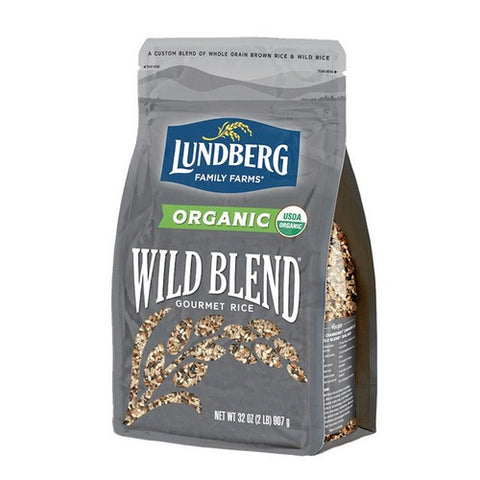 Lundberg, Organic Wild Blend Gourmet Rice, 2 Lbs (Case Of 6)