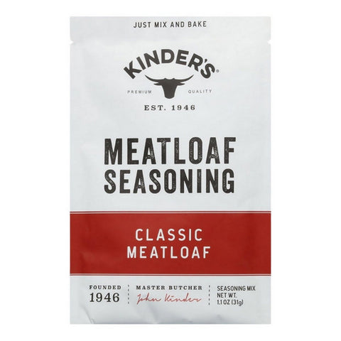 Kinders, Classic Seasoning Meatloaf, 1.1 Oz (Case Of 15)