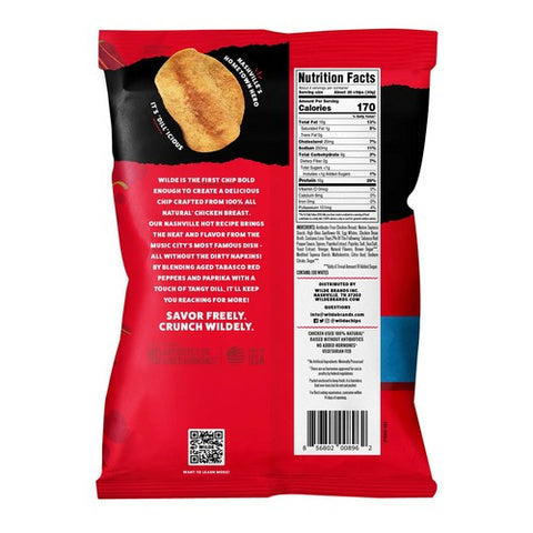 Wilde Snacks, Nashville Hot Recipe Protein Chips, 4 Oz (Case Of 12)