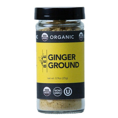 Bee Spices, Organic Ginger Ground, 0.9 Oz (Case Of 6)