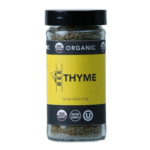 Bee Spices, Organic Thyme, 0.6 Oz (Case Of 6)