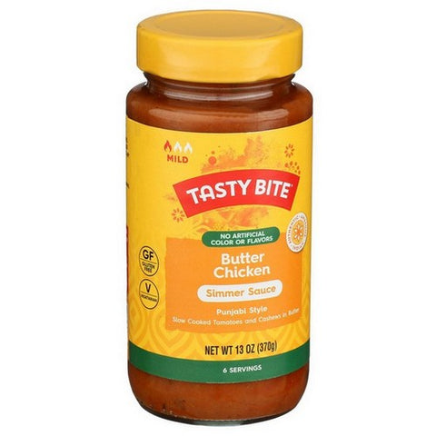 Tasty Bite, Butter Chicken Simmer Sauce, 13 Oz (Case Of 6)