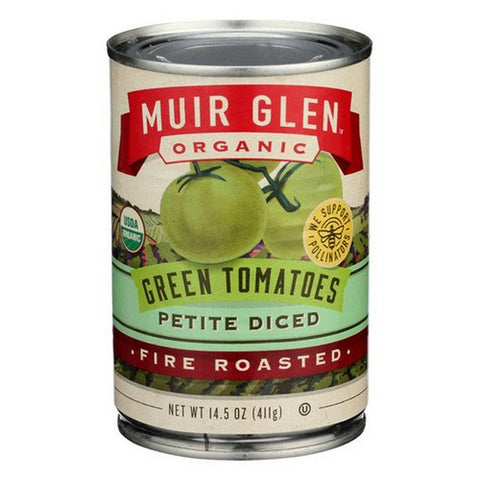 Muir Glen, Fire Roasted Petite Diced Tomatoes, 14.5 Oz (Case Of 12)