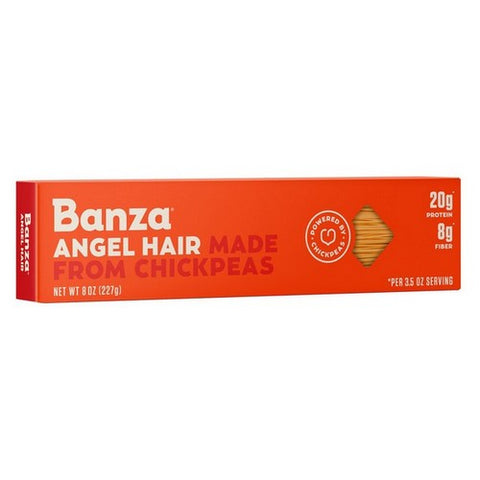 Banza, Angel Hair Chickpea Pasta, 8 Oz(Case Of 12)