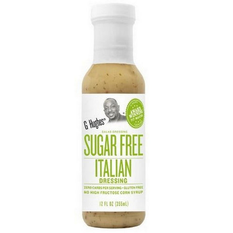 G Hughes, Italian Dressing Sugar Free, 12 Oz(Case Of 6)
