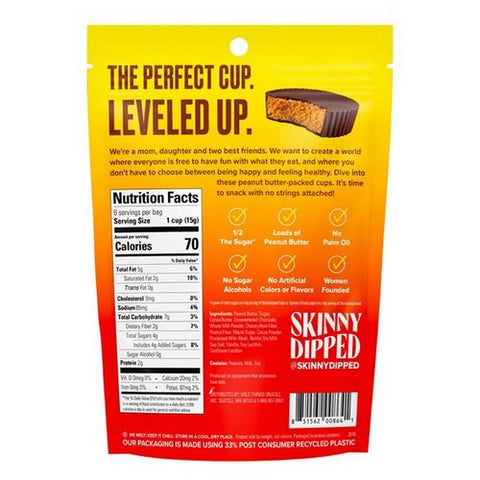 Nature Nate's, Milk Chocolate Peanut Butter Cups, 3.17 Oz(Case Of 10)