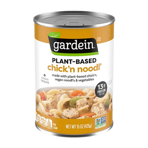 Plant Based Chickn Noodl Soup 15 Oz(Case Of 12) by Gardein