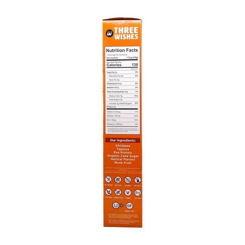 Three Wishes, Pumpkin Spice Grain Free Cereal, 8.6 Oz(Case Of 18)