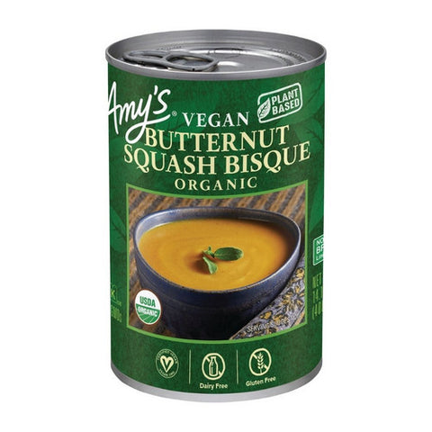 Amys, Organic Vegan Butternut Bisque Soup, 14.1 Oz(Case Of 12)