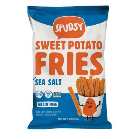 Spudsy, Sweet Potato Sea Salt Fries, 4 Oz(Case Of 12)