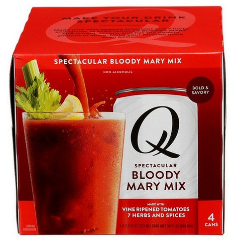 Q Tonic, Spectacular Bloody Mary Mix, 30 Oz(Case Of 6)