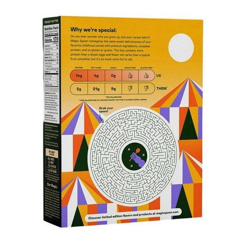 Magic Spoon, Peanut Butter Keto And Cereal, 7 Oz(Case Of 8)