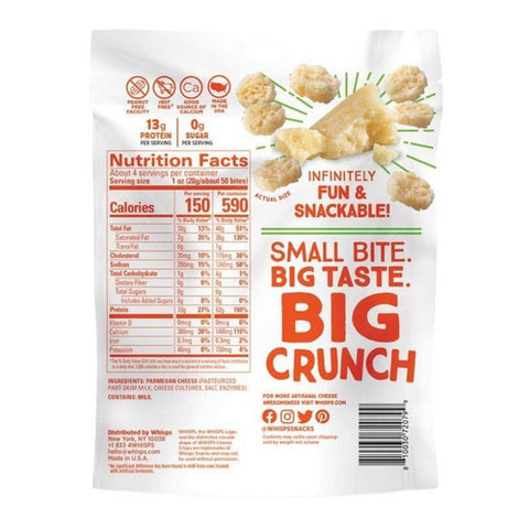 Whisps, Baked Cheese Bites Parmesan, 3.75 Oz(Case Of 6)
