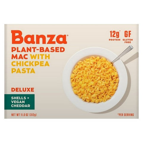 Banza, Plant Based Chickpea Vegan Mac Deluxe And Cheese, 11 Oz(Case Of 6)