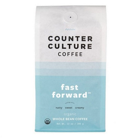 Counter Culture, Fast Forward Medium Roast Whole Bean Coffee, 12 Oz (Case Of 6)