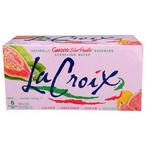 La Croix, Sparkling Water Guava Sao Paulo, 96 Oz (Case Of 3)