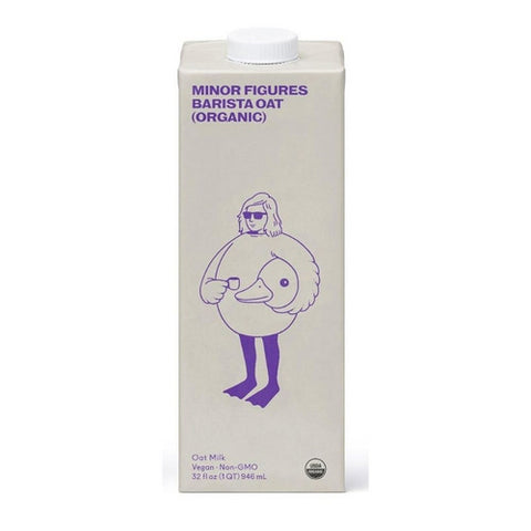 Minor Figures, Organic Barista Oat Milk, 32 Oz (Case Of 6)