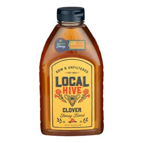 Local Hive, Clover Honey, 32 Oz (Case Of 6)