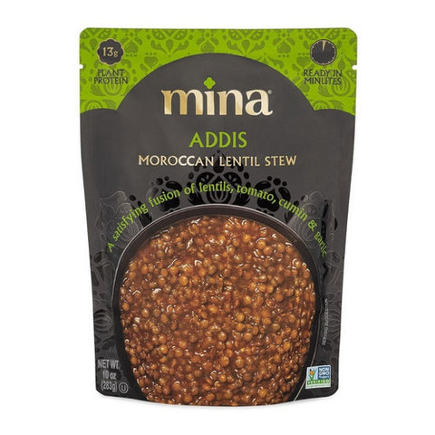 Mina, Addis Macroccan Lentil Stew, 10 Oz (Case Of 6)