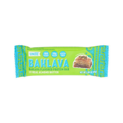 Unite, Baklava Protein Bar, 1.59 Oz (Case Of 12)