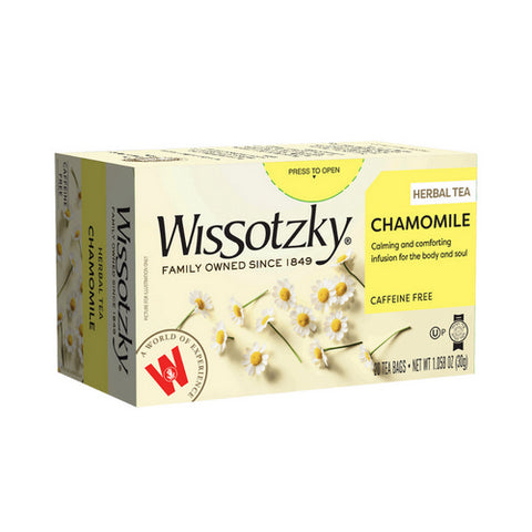 Wissotzky, Chamomile Tea, 20 Bags(Case Of 6)