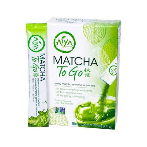Aiya, Matcha To Go Single Serve, 1 Count(Case Of 8)