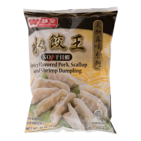 Weichuan, Pork Scallop And Shrimp Dumpling, 21 Oz(Case Of 12)