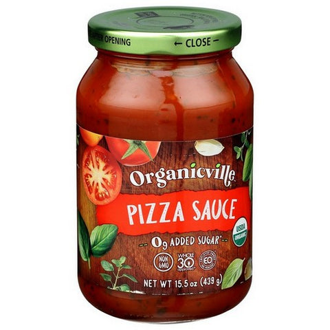 Organicville, Pizza Sauce, 15.5 Oz(Case Of 6)