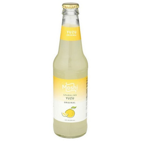 Moshi, Original Yuzu Sparkling Drink, 12 Oz(Case Of 12)